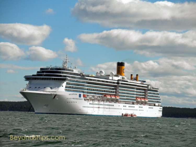 Cruise ship Costa Atlantica, Bar Harbor