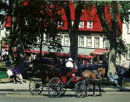 Horse and carriage, Quebec City