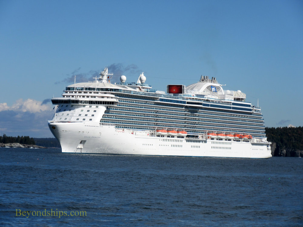 Cruise ship Regal Princess, Bar Harbor