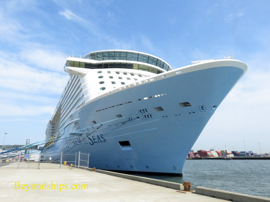 Anthem of the Seas at Cape Liberty cruise port