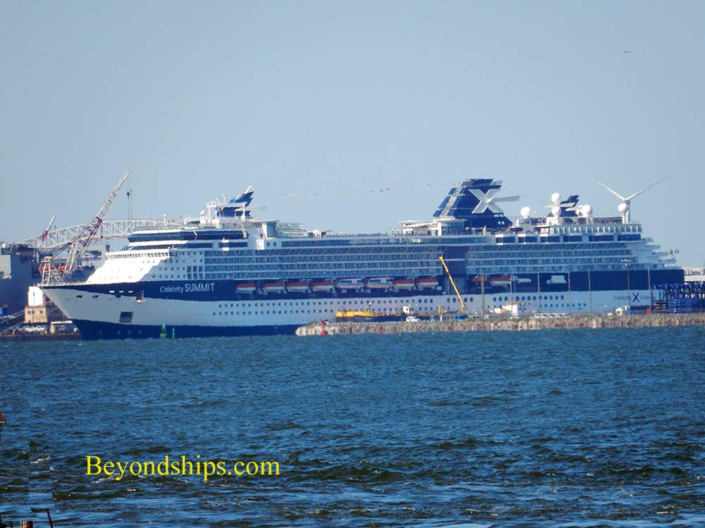 Celebrity Summit at Cape Liberty cruise port
