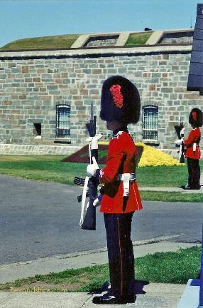 Canadian soldier, Quebec City