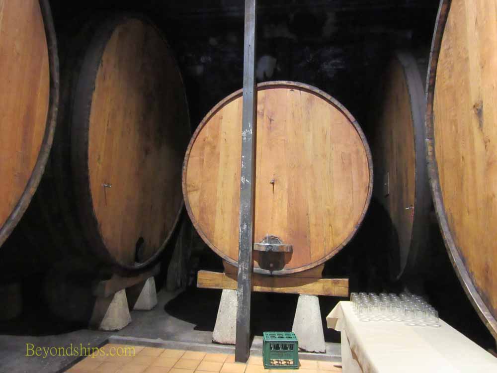 Cider cellar near Gijon, Spain