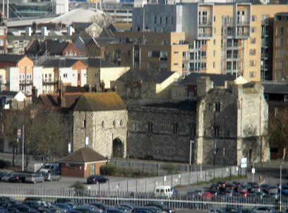 City walls Southampton, England