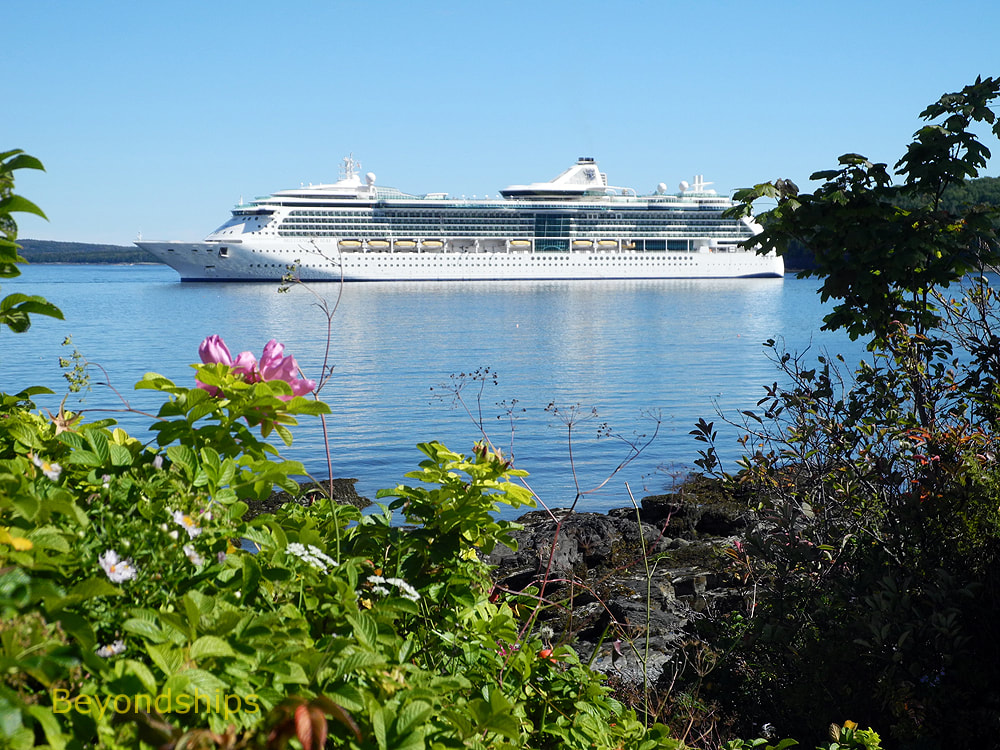 Cruise ship Brilliance of the Seas, Bar Harbor