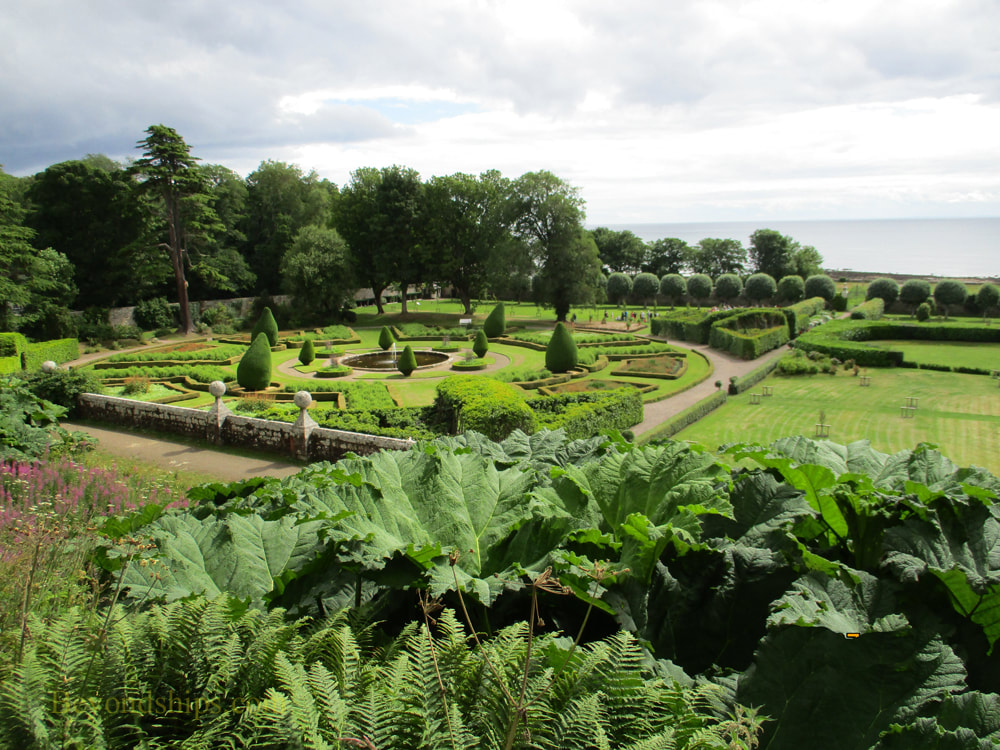Gardens, Dunrobin Castle, Scotland