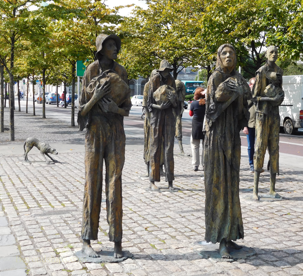 Famine Memorial Dublin