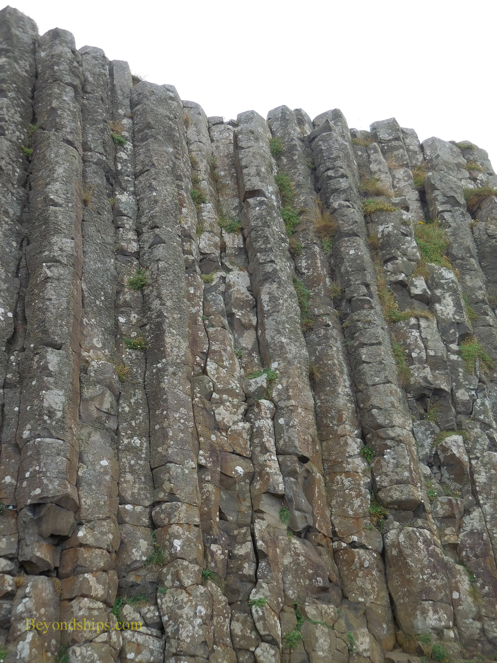 Rock columns, Giant's Causeway, Northern Ireland