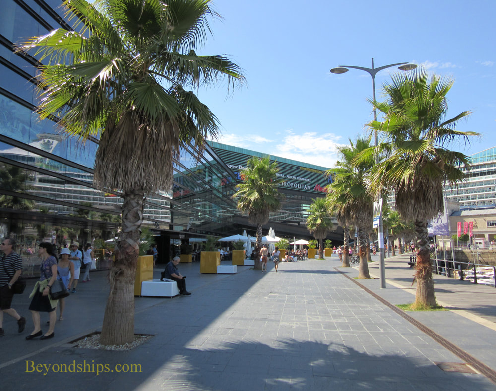 Shopping area in Vigo, Spain