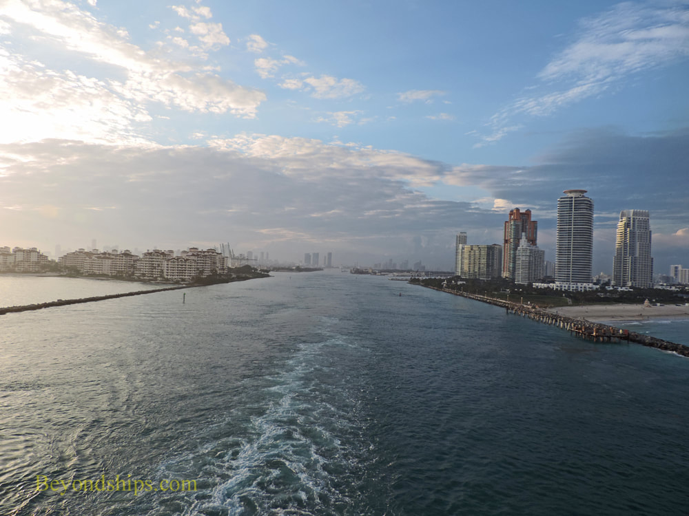Government Cut. Miami cruise port