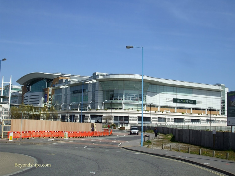 Southampton, England, West Quay mall
