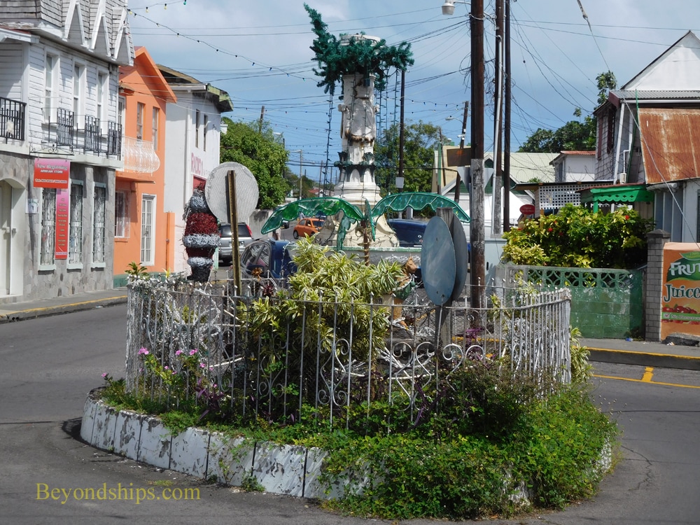 St. Kitts, Basseterre, Victoria Monument